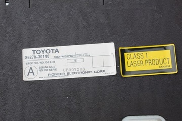 Lexus GS II mk2 CD-чейнджер 86270-30140