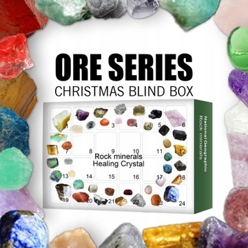 Адвент-календарь с драгоценными кристаллами