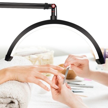 Andoer HD-M2X 20W Half Moon LED видеоторшер, черный