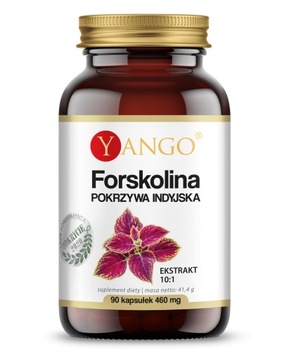 Forskolina Pokrzywa indyjska 90 kapsułek Yango