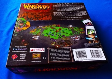 Gra planszowa WarCraft The Board Game (wyd. FFG) + polska instrukcja UNIKAT