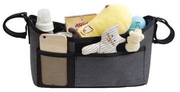 Baby Dan - Органайзер для коляски, серый меланж