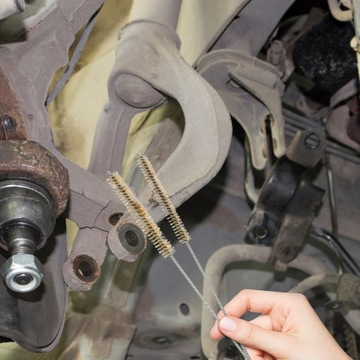 Szczotka druciana okrągła Zestaw do czyszczenia rur 10 szt