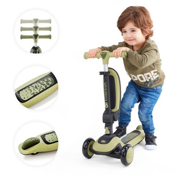 Самокат HALLEY Kinderkraft 2в1