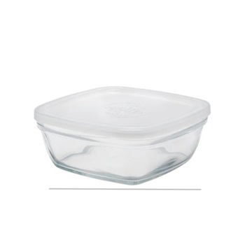 Pojemnik Szklany z przykryciem na żywność 1150 ml na zupki sosy sałatki