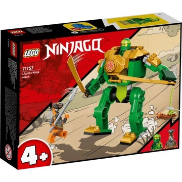LEGO Ninjago Ninja Mech Lloyda 71757 + torba prezentowa LEGO r. S mała