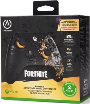 PowerA Pad przewodowy Advantage Fortnite Midas do XS XO PC