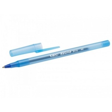 Ручка BIC Round Stick синяя