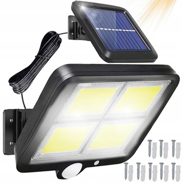LAMPA SUFITOWA PLAFON OZDOBNY SOLARNY 128 LED