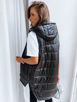 ЖЕНСКИЙ ЖИЛЕТ С РУКАВАМИ И КАПЮШОНОМ. Размер. л