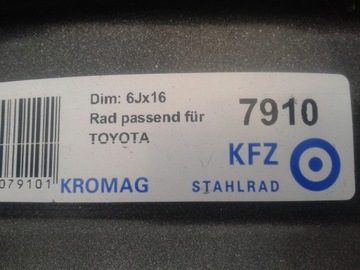 ORIGINÁLNÍ DISK TOYOTA PRIUS AVENSIS T25 YARIS