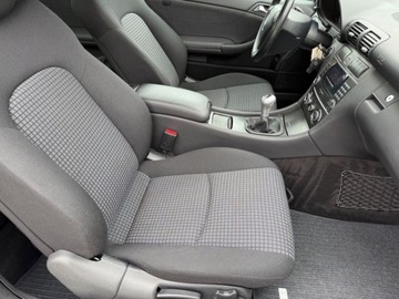 Mercedes Klasa C W203 Coupe W203 1.8 (C 200 Kompressor) 163KM 2005 Mercedes-Benz Klasa C MERCEDES W 203 COUPE Tylko 100000tys km Lift 2005 Pa, zdjęcie 7