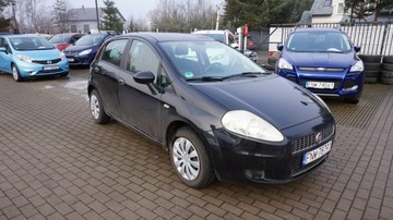 Fiat Punto Grande Punto Hatchback 5d 1.4 8v 77KM 2007 Fiat Punto zarejestrowany, ubezpieczony., zdjęcie 3