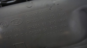KIA CARNIVAL I LAMPA DRŽÁTKO POLSTROVÁNÍ PRAVÁ