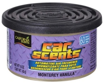 CALIFORNIA CAR SCENTS MONTEREY VANILLA PUSZKA 42g