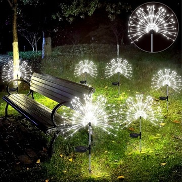 2X СОЛНЕЧНАЯ ЛАМПА ДЛЯ САДА УКРАШЕНИЕ ОДУВШИНКИ 150 LED