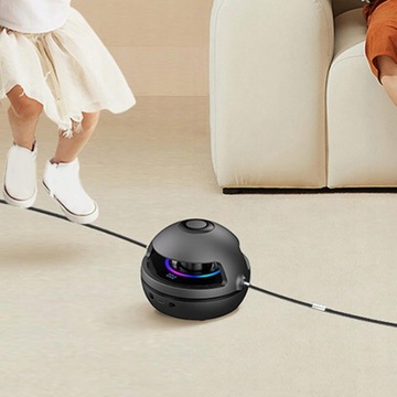 Машина для прыжков со скакалкой, черная