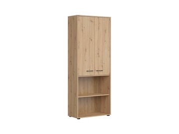 Regał Space Office Black Red White