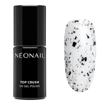 NEONAIL Top Hybrydowy TOP CRUSH BLACK GLOSS 7,2 ml