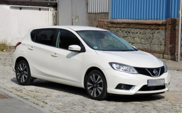 Nissan Pulsar 1.2 DIG-T 115KM 2018 Nissan Pulsar Zarejestrowany Bezwypadkowy Jak Nowy AUTOMAT 1.2 116KM, zdjęcie 1