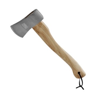 Siekiera 450g turystyczna drewniany trzonek 38,5cm