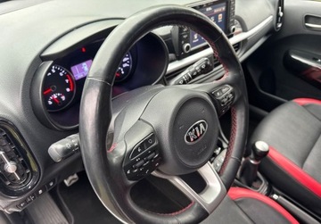 Kia Picanto III Hatchback 5d 1.2 DOHC 84KM 2017 Kia Picanto 1.2 86KM GT Key-less Kamera Navi Led Klima Bezwypadkowy Serwis, zdjęcie 33