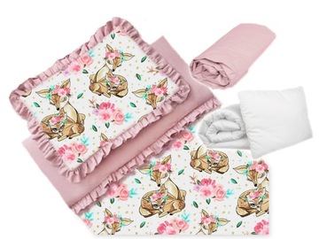 Komplet pościeli do łóżeczka CHICCO Next2Me 5 elem
