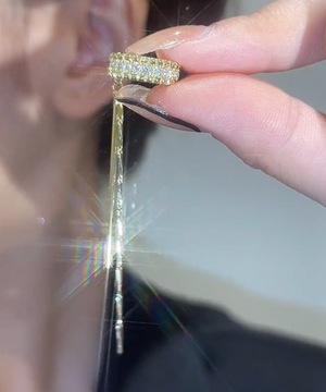 Корейские каффы-бабочки Elf ​​без пирсинга