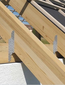 LK2 СОЕДИНИТЕЛЬ ДЛЯ СТРОИЛ УГЛОВОЙ СОЕДИНИТЕЛЬ ДЛЯ ПРОГОНА 170x32 ПРАВЫЙ 10шт.