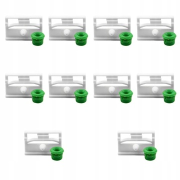 10x SPINKA + TULEJKA LISTWY PROGOWEJ BMW E36 E46