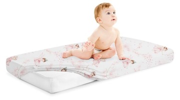 PRZEŚCIERADŁO DO ŁÓŻECZKA 160x80 Z GUMKĄ GRUBA BAWEŁNA 100% BABYMAM