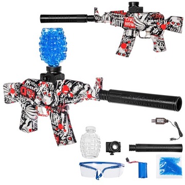 KARABIN PISTOLET AUTOMAT NA KULKI ŻELOWE MINI AK47