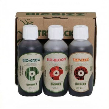 BIOBIZZ TRYPACK INDOOR ZESTAW NAWOZÓW 3x250ML