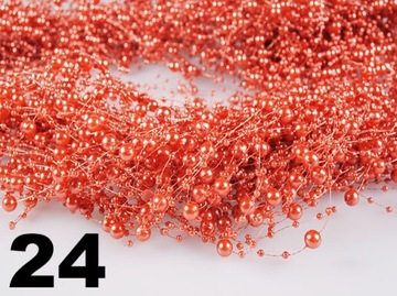 GIRLANDY PEREŁEK ŁAŃCUCH PEREŁ 1,3 M KOLORY - 24