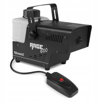 Wytwornica dymu BeamZ RAGE 600+5 litrów płynu