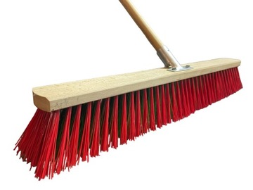 Уличная метла, подметальная машина, 50 см, щетка с металлической ручкой и стержнем