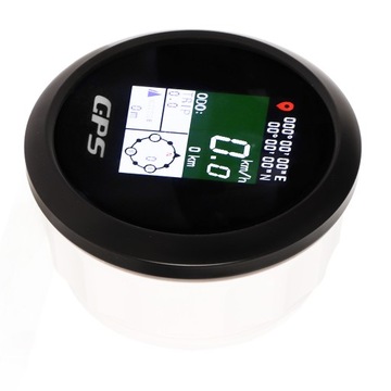 85-мм GPS-спидометр, 9-32 В, TFT-экран, цифровой