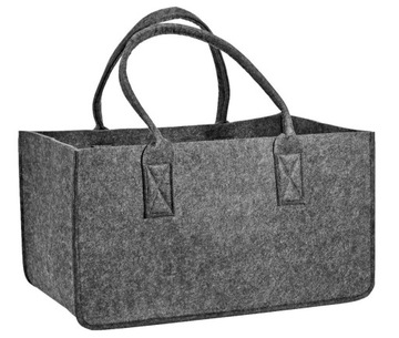 KOSZ NA DREWNO FILCOWY MIĘKKI MOCNY SOLIDNY 50L