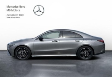 Mercedes CLA C118/X118 Coupe Facelifting 1.3 200 163KM 2025 Mercedes-Benz CLA SalonPL AMG Multibeam LED El. Fotele Kamera Podgrz. Kier, zdjęcie 1