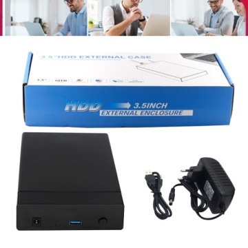 OBUDOWA DYSKU 3,5 SATA USB 3.0 KIESZEŃ NA DYSK