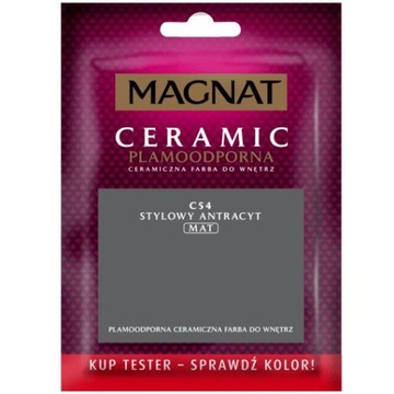 TESTER MAGNAT CERAMIC C54 STYLOWY ANTRACYT 30ml