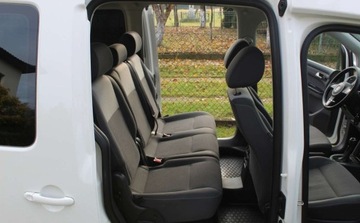 Volkswagen Caddy III Kombi Facelifting 1.6 TDI 102KM 2013 Volkswagen Caddy 1.6d Klimatyzacja Alufelgi Hak Gwarancja 1 rok w cenie, zdjęcie 11
