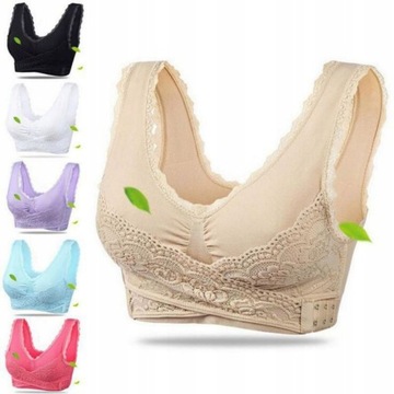 Intimates 1 szt. Przednia krzyżowa klamra Bezprzew