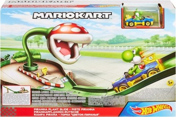 HOT WHEELS TOR SAMOCHODOWY MARIOKART PIRANHA GFY47