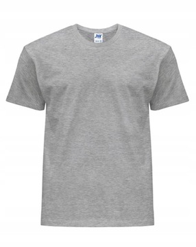 T-shirt koszulka męska wygodna bawełna szary