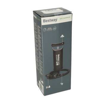 POMPKA RĘCZNA DO MATERACA PONTONU PIŁEK TŁOKOWA TRZY KOŃCÓWKI