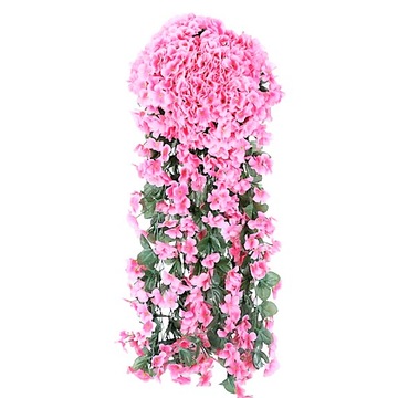 цветочная гирлянда, подвесные искусственные цветы