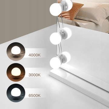 USB-тумба для ванной комнаты, 10 лампочек 45x45x49 мм