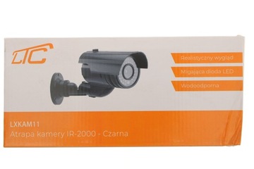 LTC ATRAPA KAMERY IR-2000 CZARNA LXKAM11