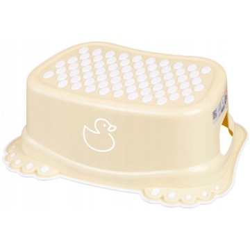 Подставка для ног противоскользящая DUCK светло-желтая Tega